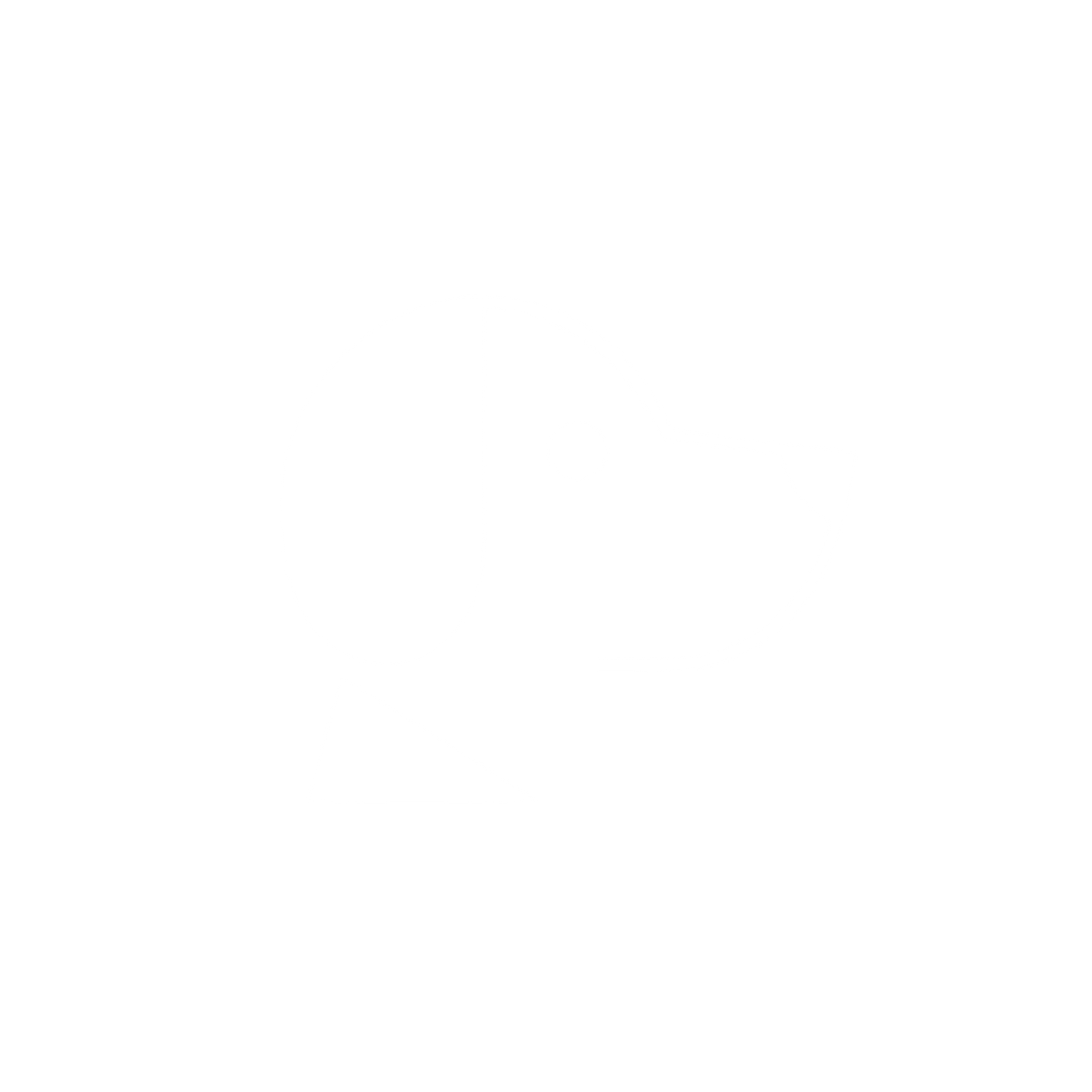 Minimalist Dog Head Logo #ffffff