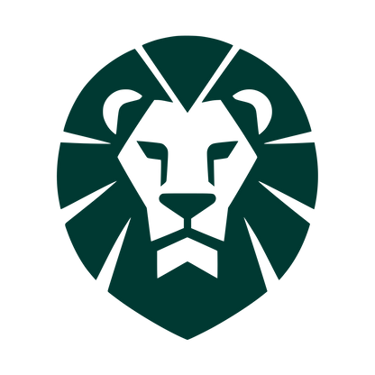 Lion Head Mane Logo #003932