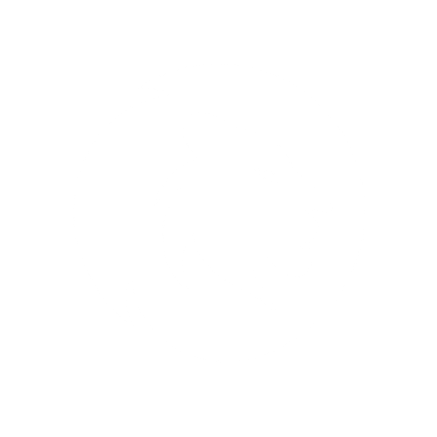 Lion Head Circle Logo #ffffff