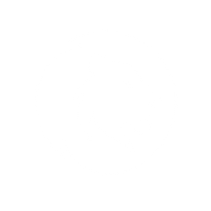 Lion Head Circle Logo #ffffff