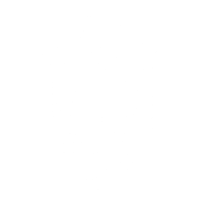 Art Deco Lion Head Logo #ffffff