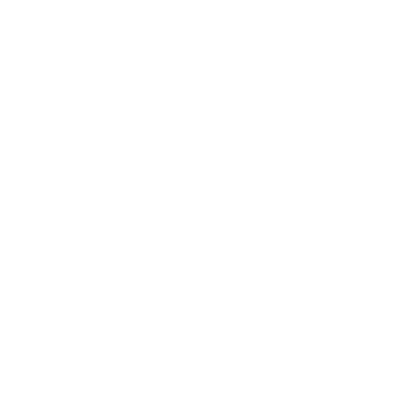 Geometric Lion Circle Logo #ffffff