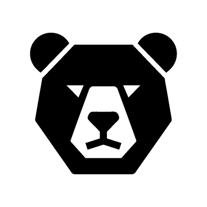 Bear Face Logo