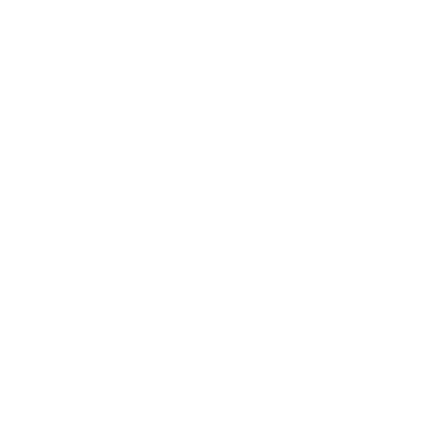 Walking Bear Outline Logo #ffffff