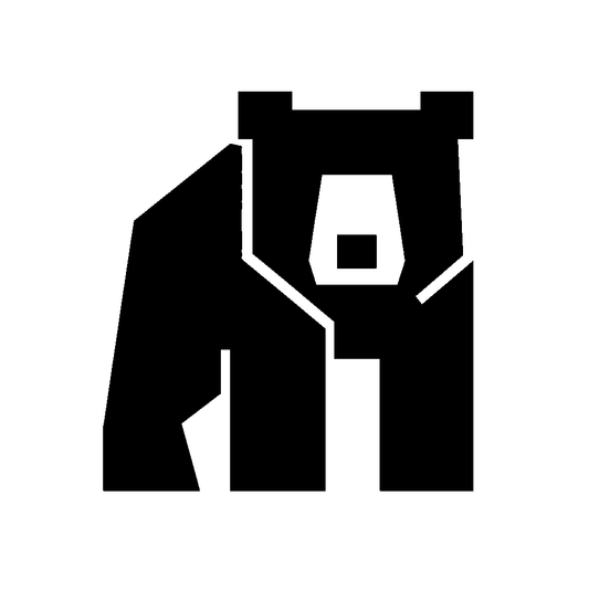 Geometric Bear Logo