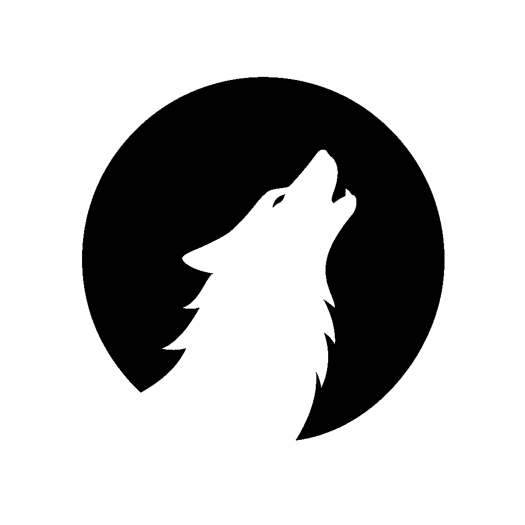 Howling Wolf Circle Logo