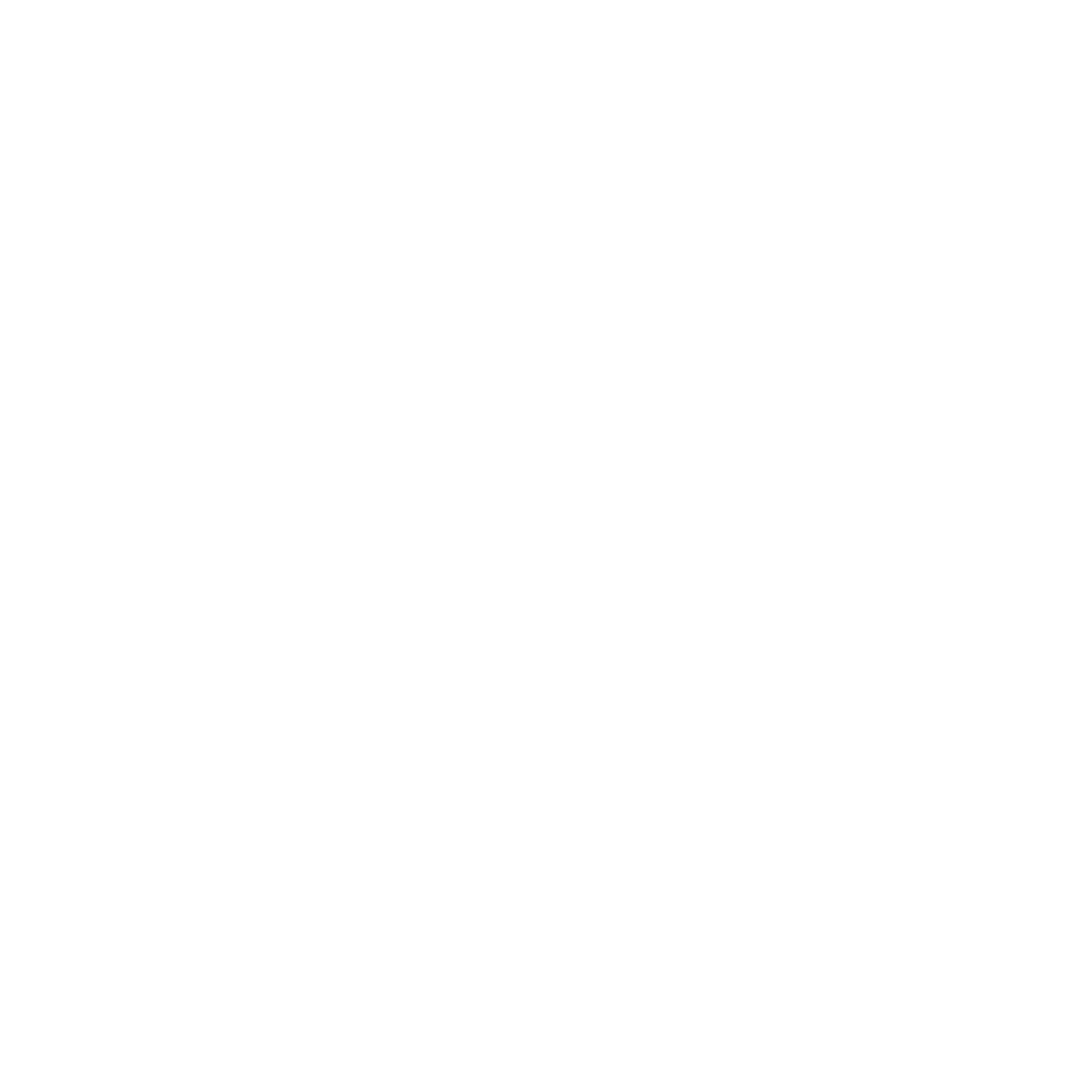 Howling Wolf Circle Logo #ffffff