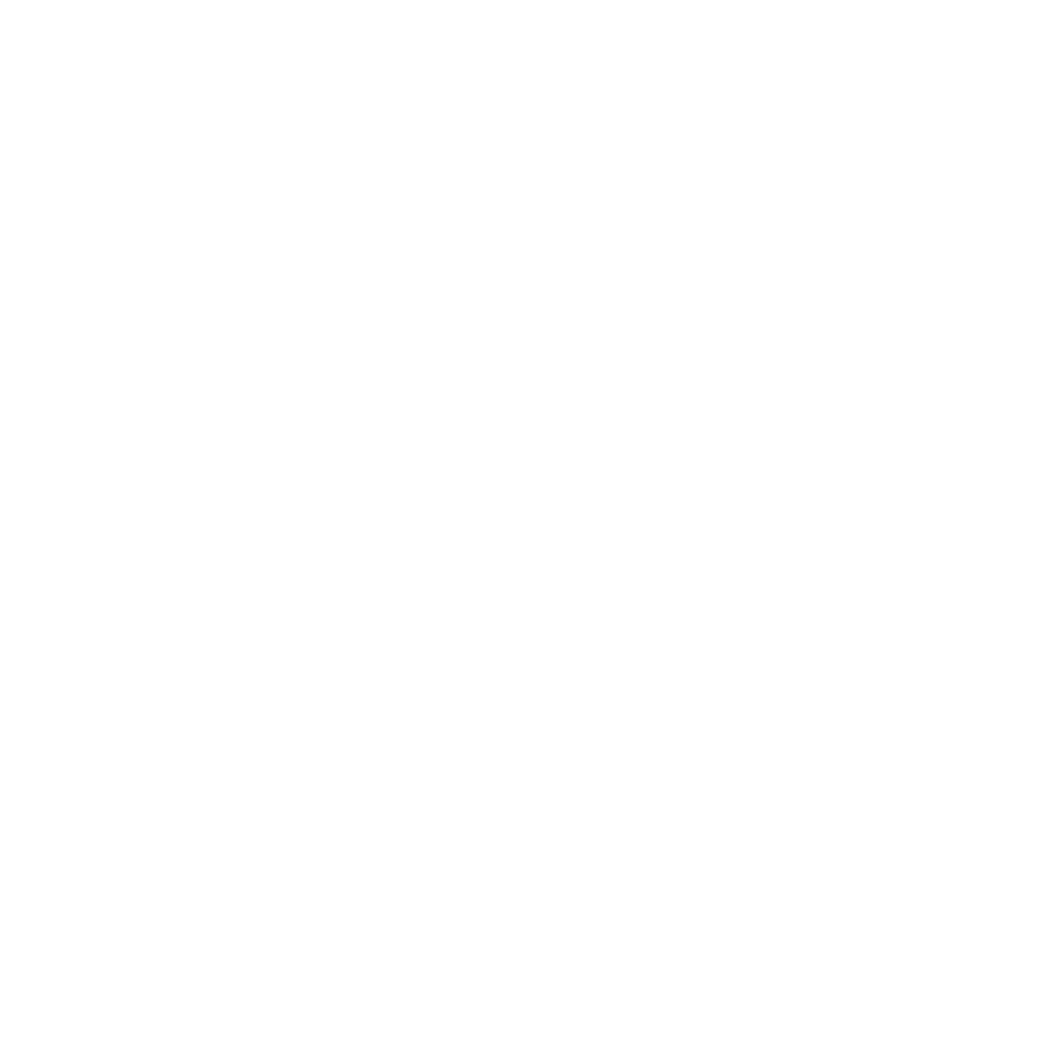 Wolf Head Circle Badge Logo #ffffff