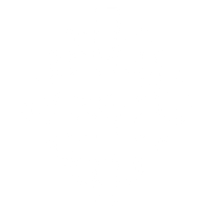 Art Deco Wolf Logo #ffffff