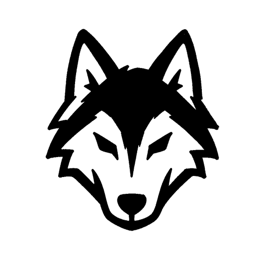 Wolf Head Face Logo