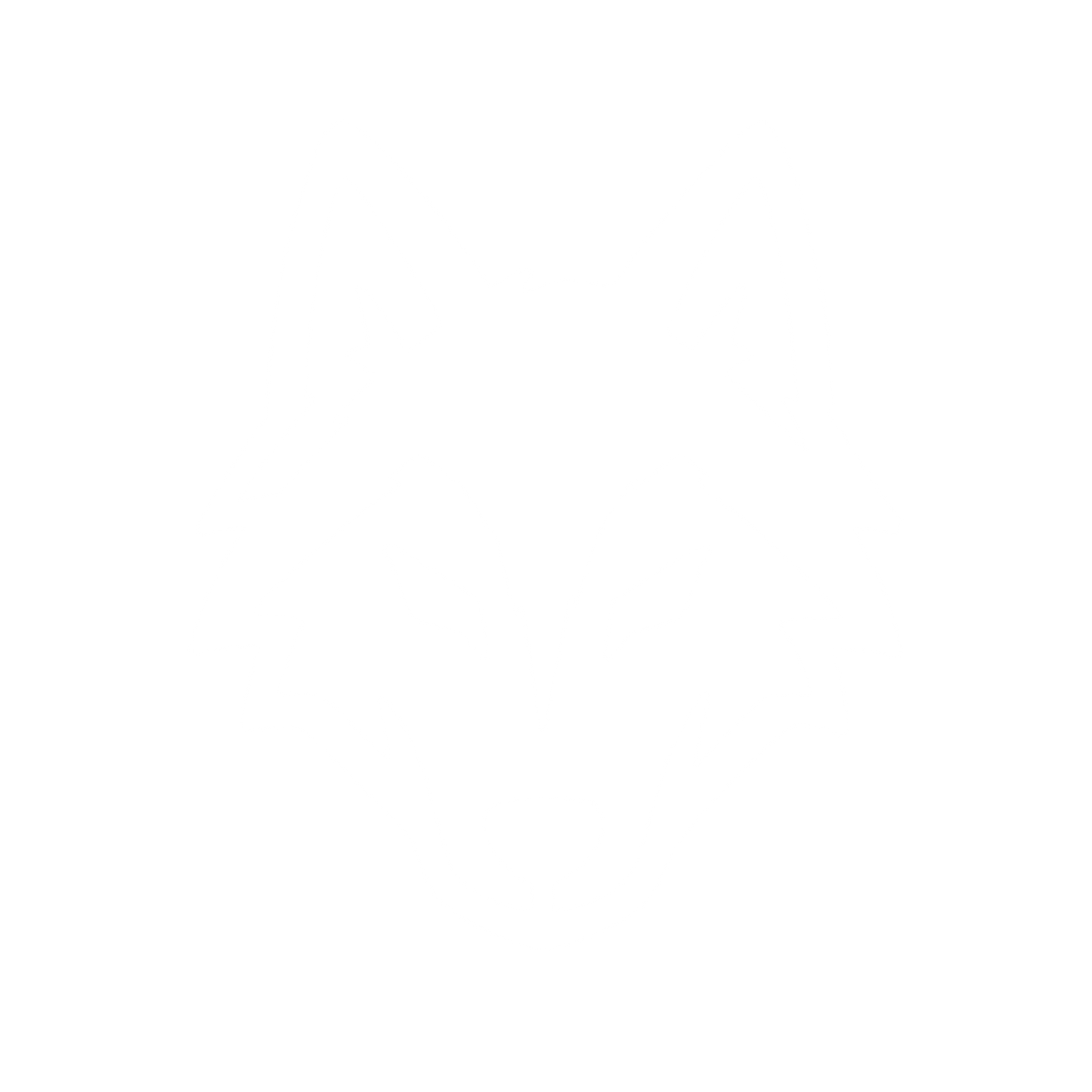 Wolf Head Face Logo #ffffff
