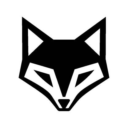 Geometric Fox Face Logo