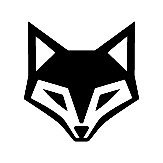 Geometric Fox Face Logo