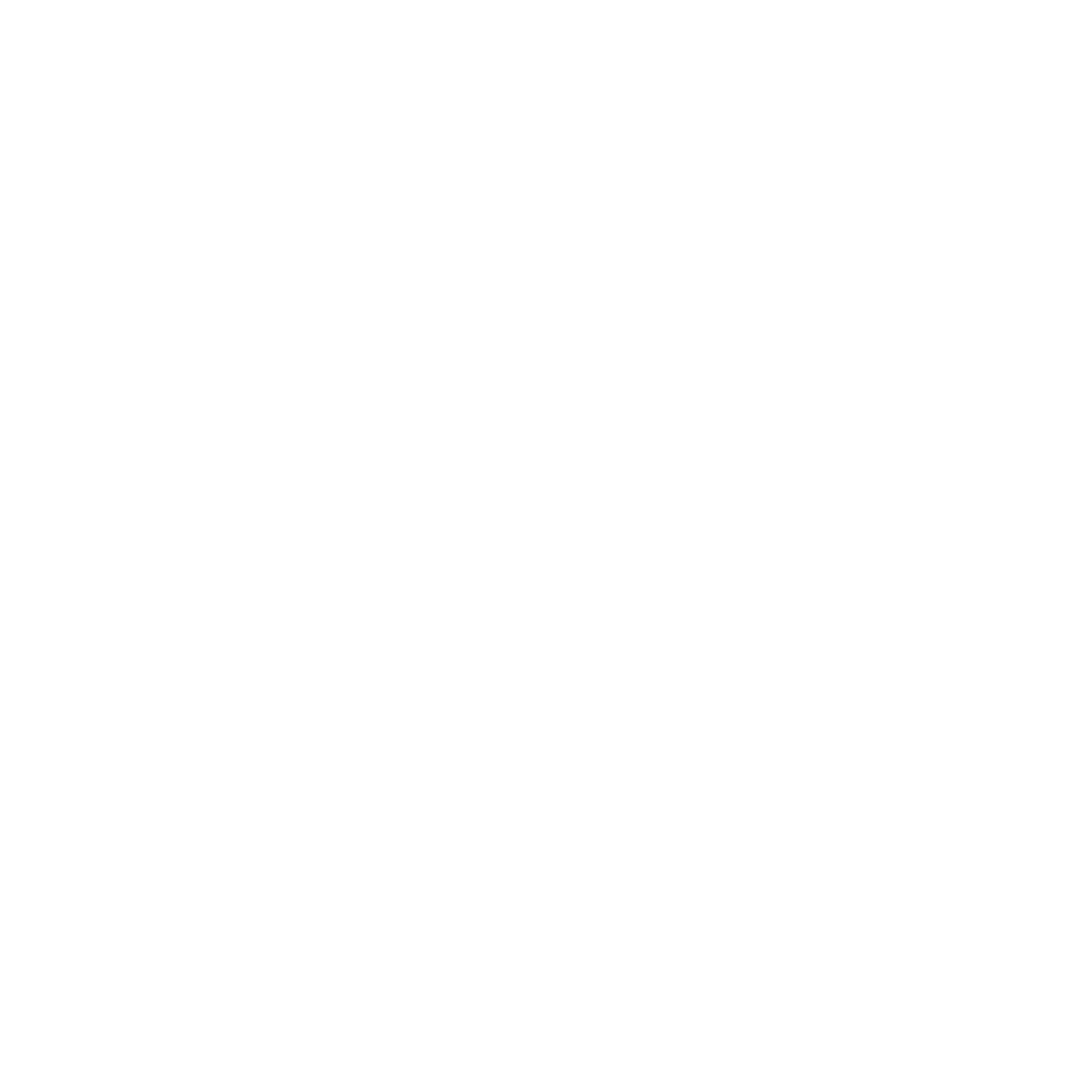 Art Deco Fox Head Logo #ffffff