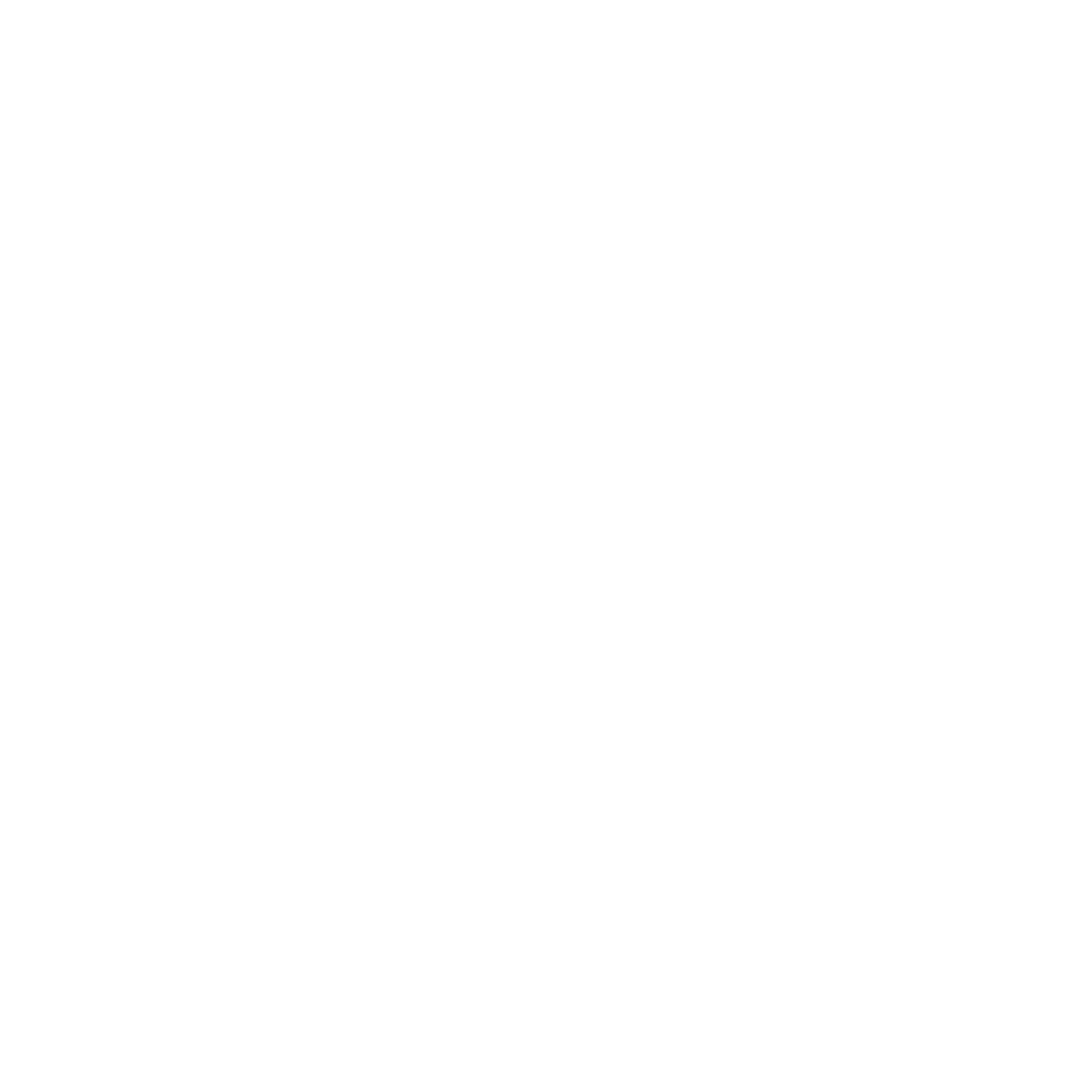 Geometric Fox Head Logo #ffffff