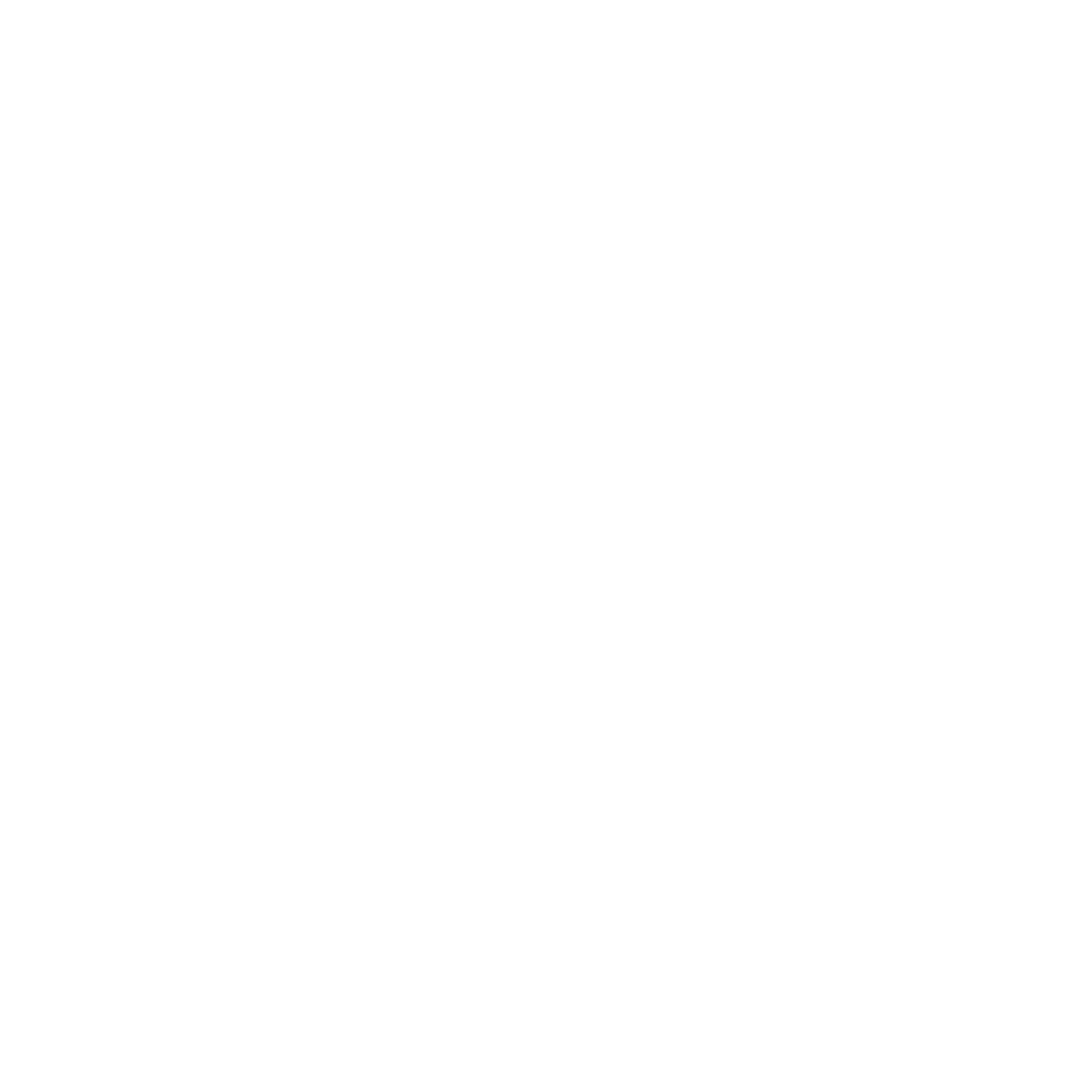 Fox Head Circle Logo #ffffff
