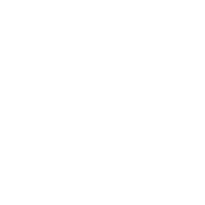 Fox Head Circle Logo #ffffff