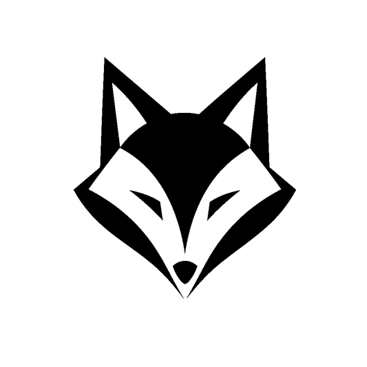 Geometric Fox Head Logo