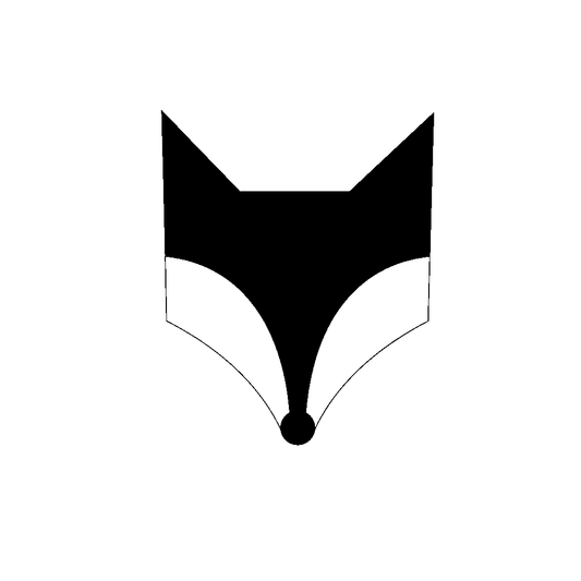Geometric Fox Head Logo