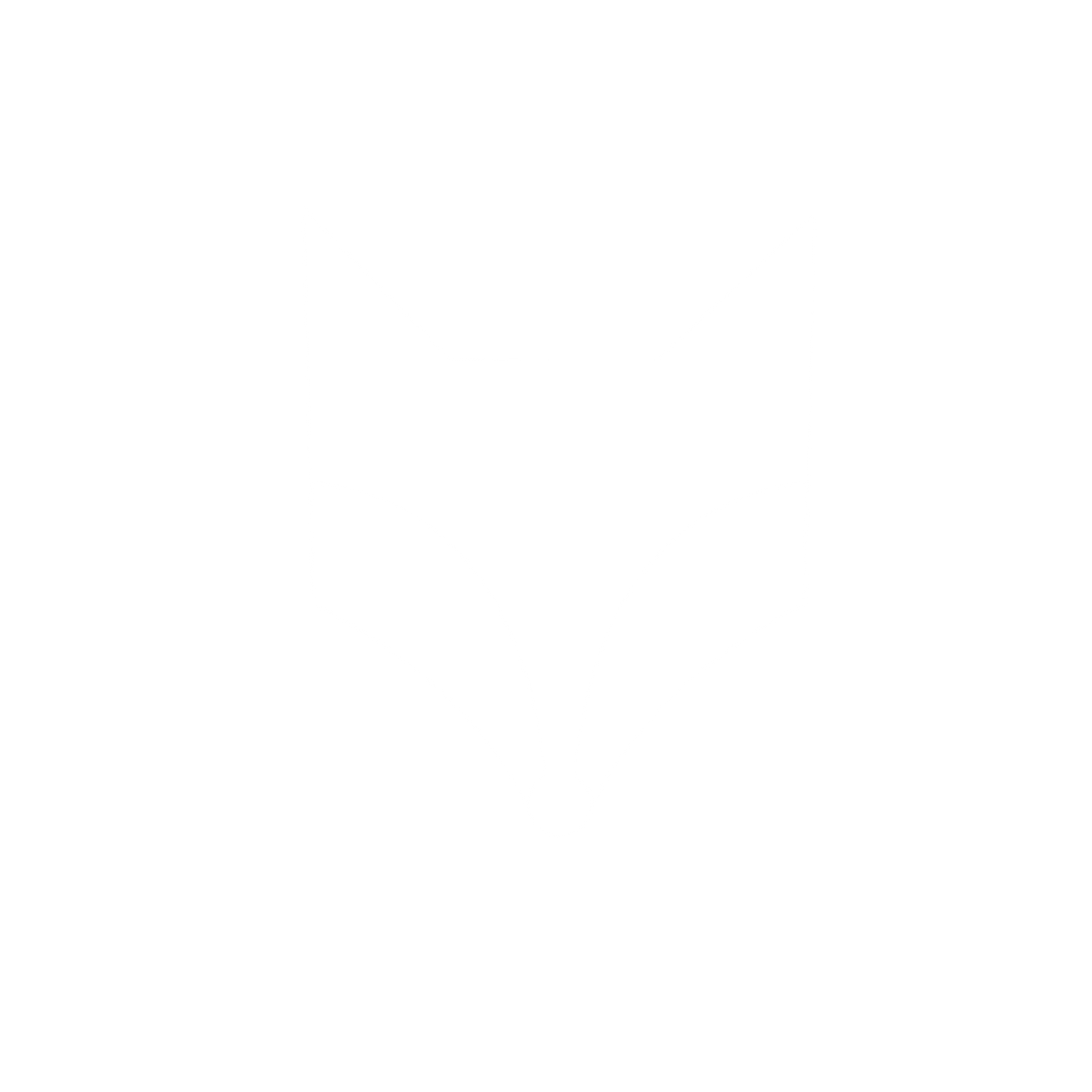 Geometric Fox Head Logo #ffffff