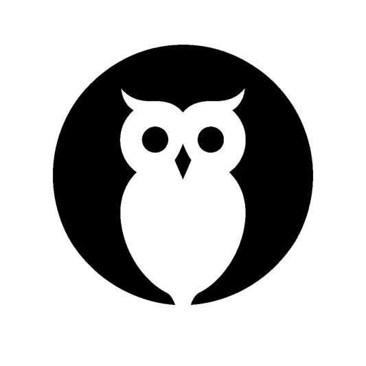 Owl in Circle Logo