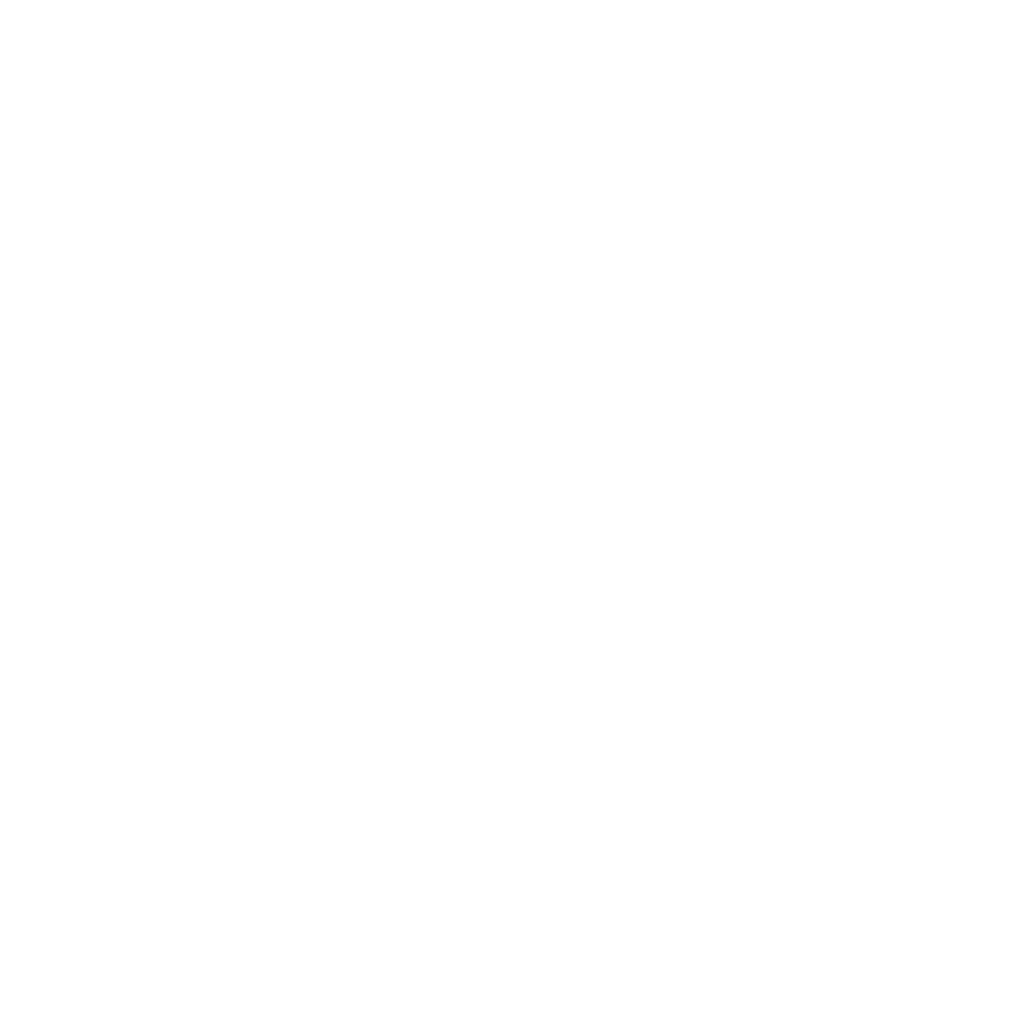 Owl on Clock Badge Logo #ffffff