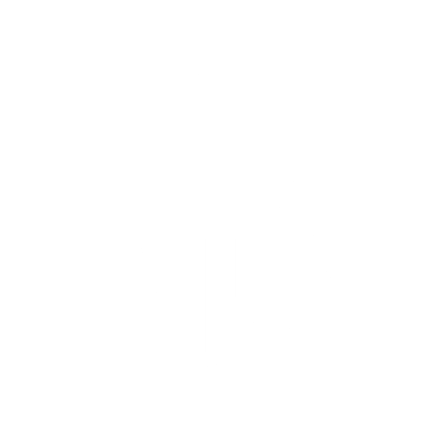 Art Deco Owl Logo #ffffff