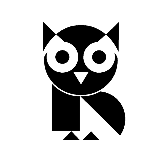Geometric Owl Logo