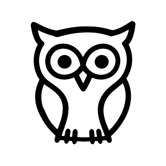 Minimalist Owl Logo