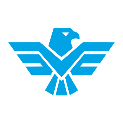 Spread Wings Eagle Logo #00a3e4
