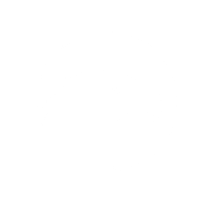 Eagle Head Circle Logo #ffffff