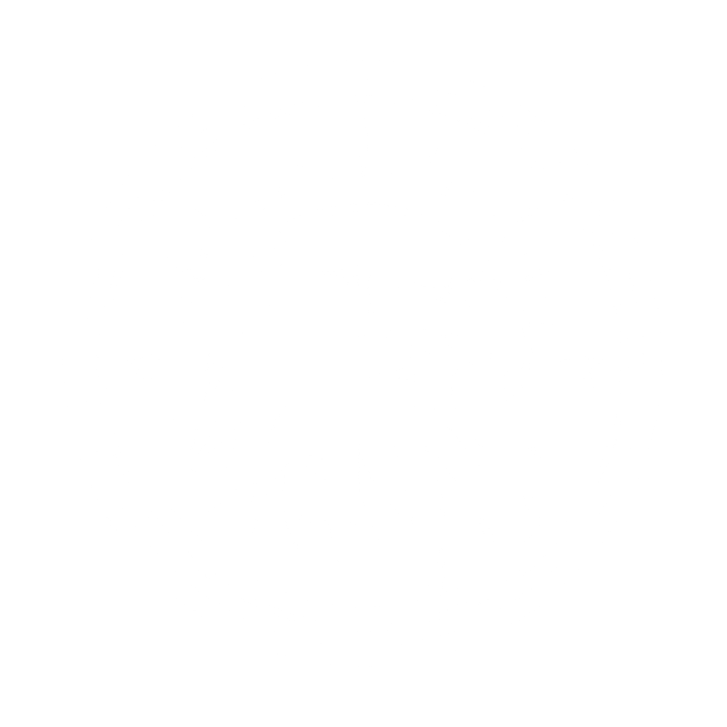 Bald Eagle Head Circle Logo #ffffff