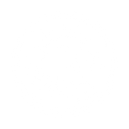 Bald Eagle Head Circle Logo #ffffff