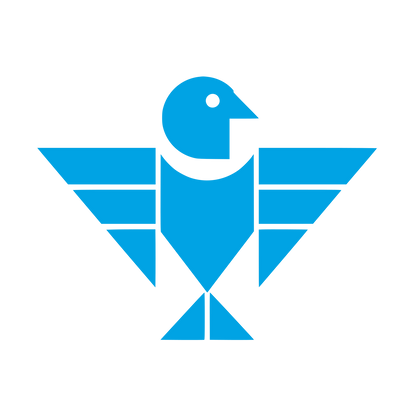 Eagle Bird Logo #00a3e4