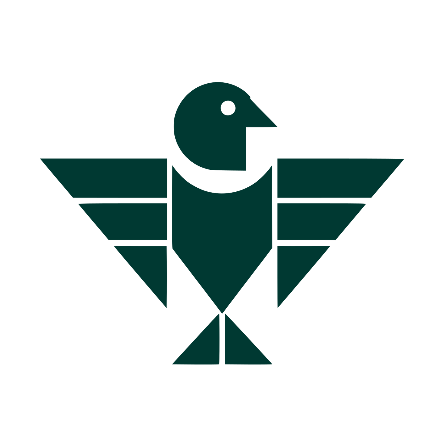 Eagle Bird Logo #003932