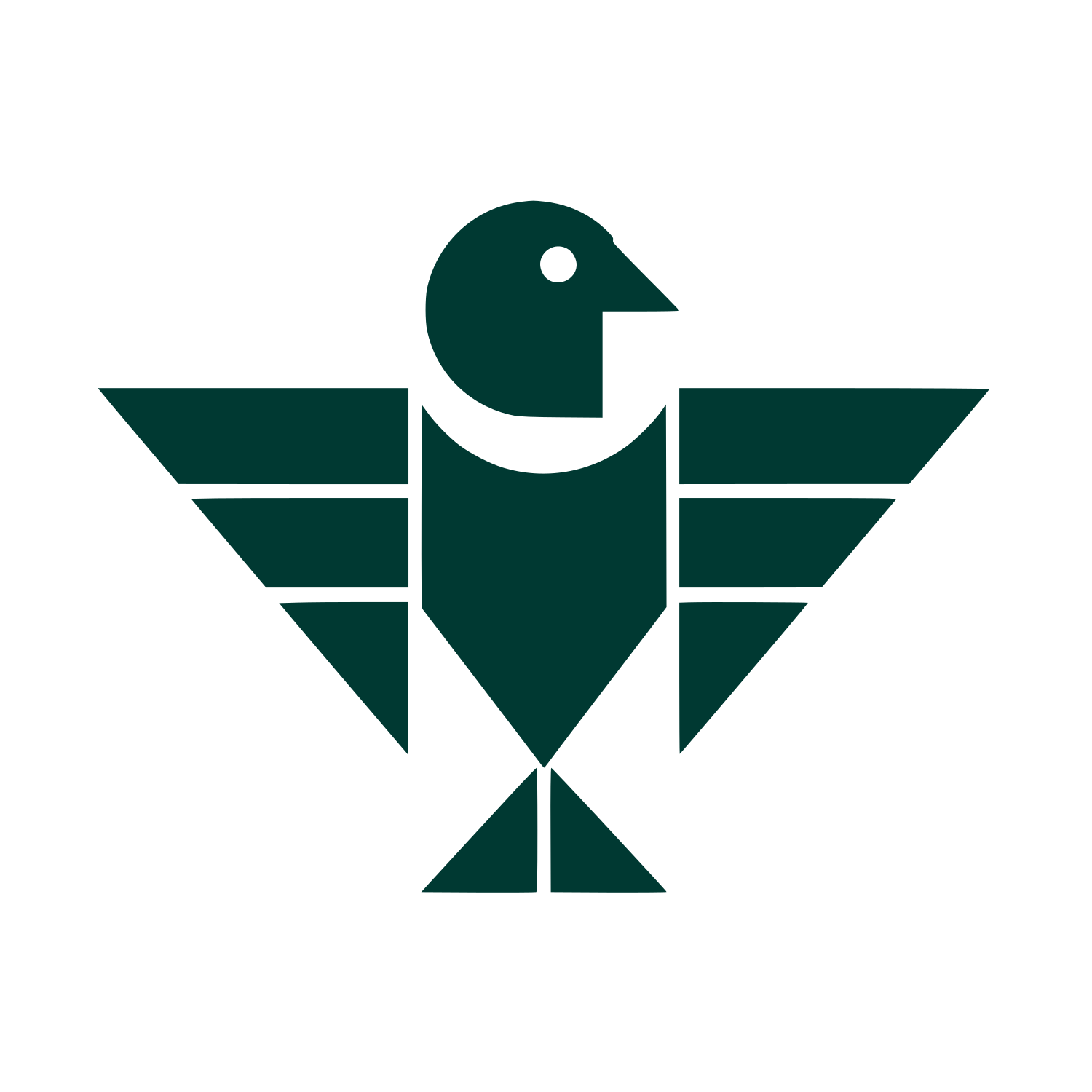 Eagle Bird Logo #003932