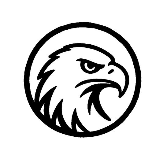 Eagle Head Circle Logo