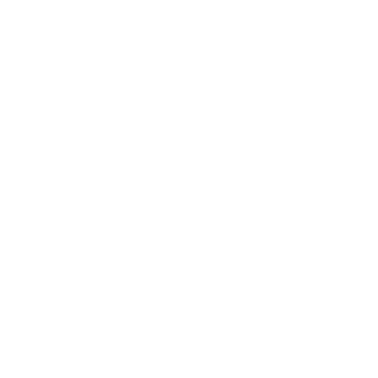 One Line Bee Logo #ffffff