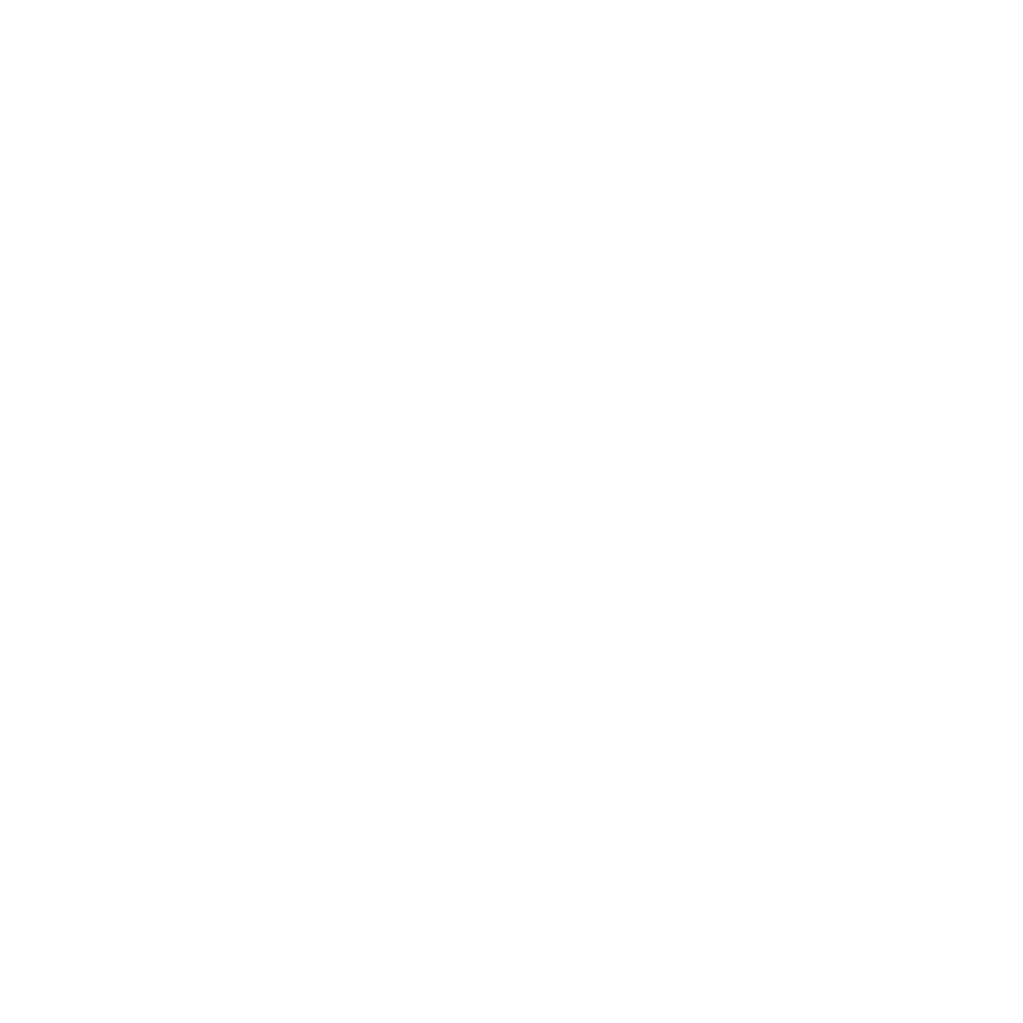 Bee in Hexagon Logo #ffffff