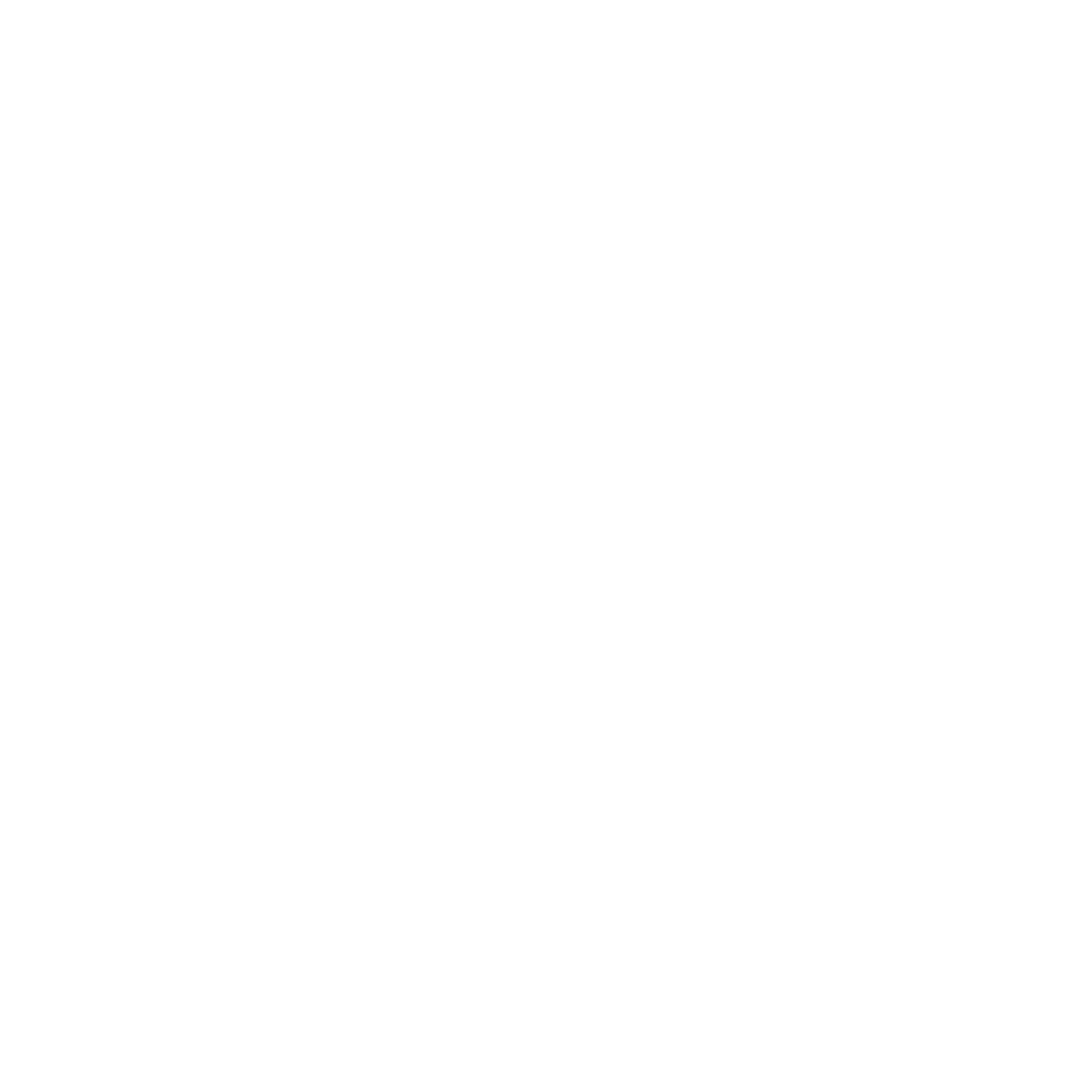 Bee Circle Badge Logo #ffffff