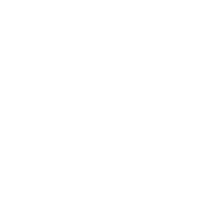 Art Deco Bee Logo #ffffff