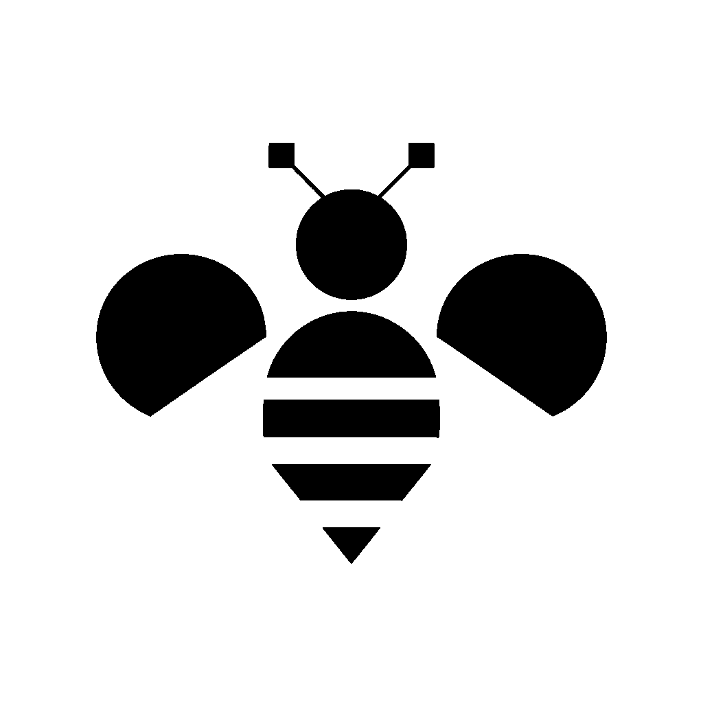 Geometric Bee Logo