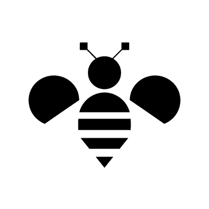 Geometric Bee Logo