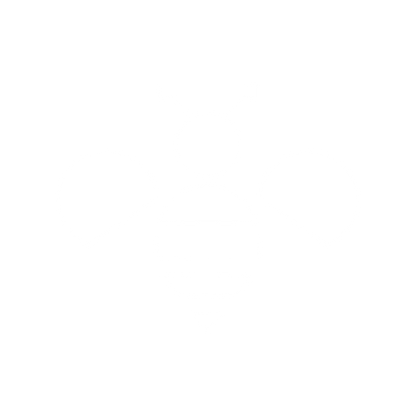 Geometric Bee Logo #ffffff