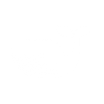 Striped Whale Logo #ffffff