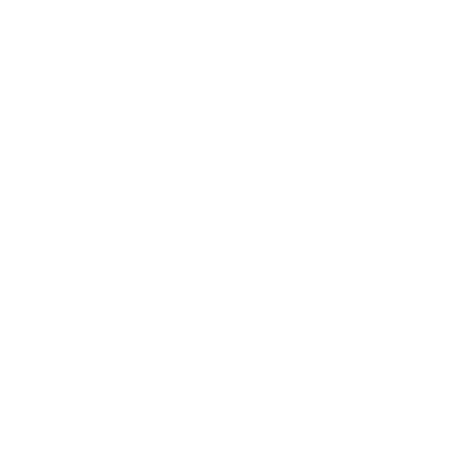 Breaching Whale Circle Logo #ffffff