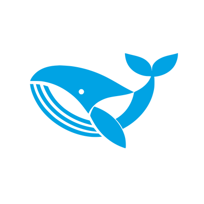 Humpback Whale Logo #00a3e4