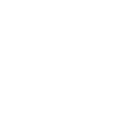 Sitting Rabbit Silhouette Logo #ffffff