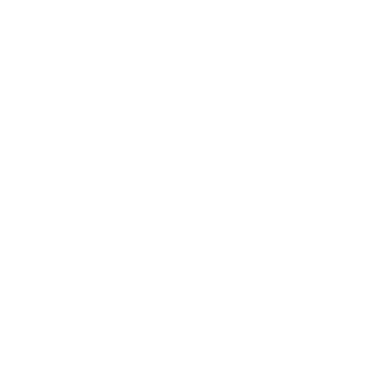 Rabbit Circle Badge Logo #ffffff