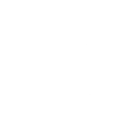 Pixel Rabbit Logo #ffffff